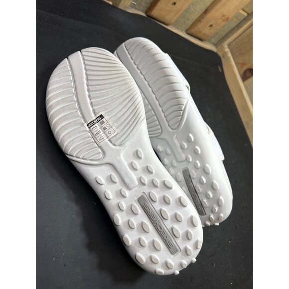 NWOB Skechers Womens Size 9 White Open-Toe Slingback Sport Sandals - Picture 9 of 10